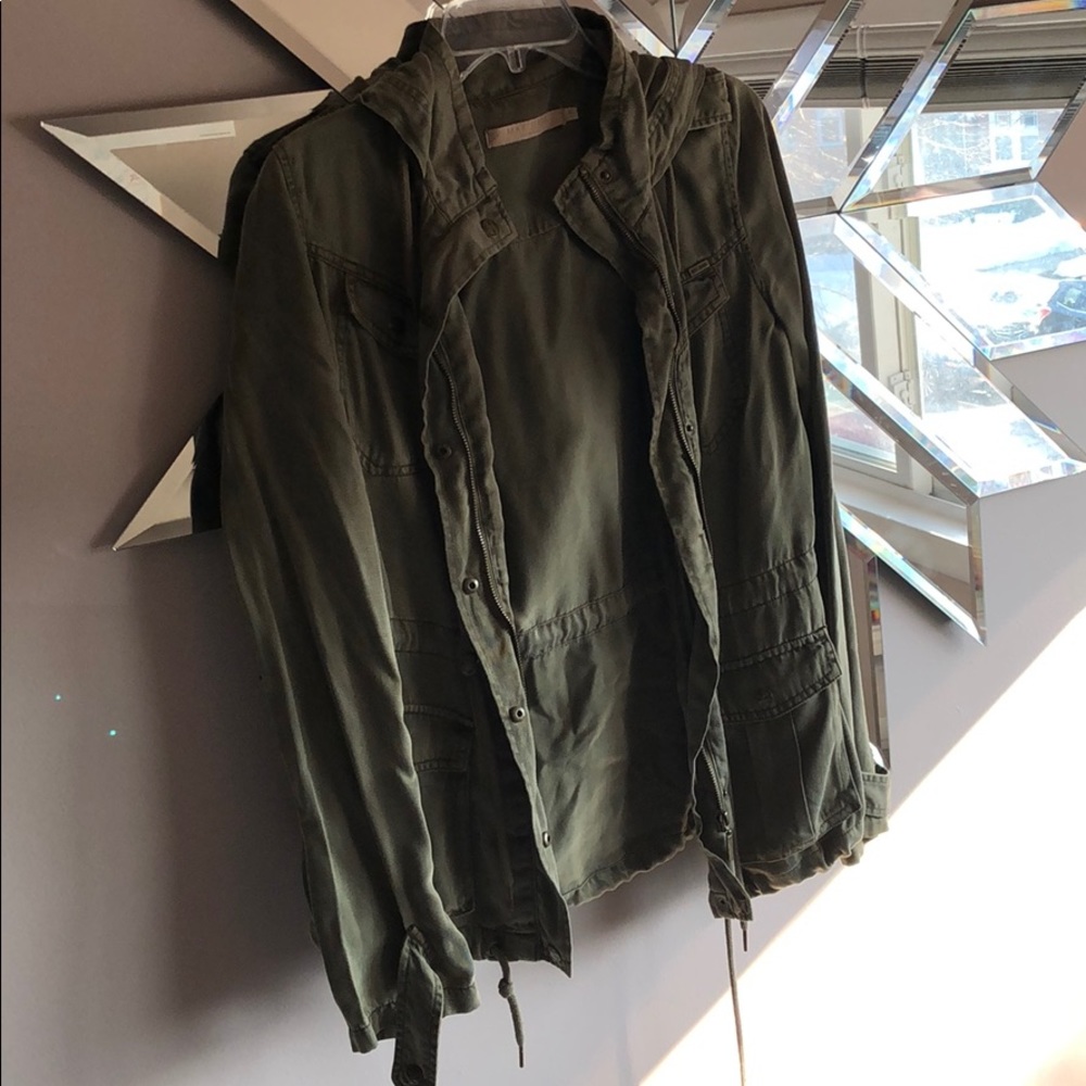 Max jeans military green jacket